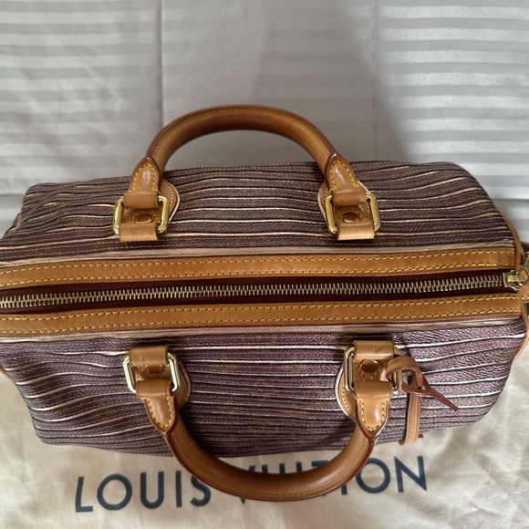 LOUIS VUITTON Speedy Bandouliere 30 Monogram Eden Peach Shoulder Handbag M40357 - Picture 3 of 16